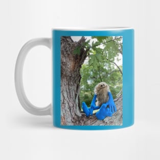 Herby the Hairball in nature Mug